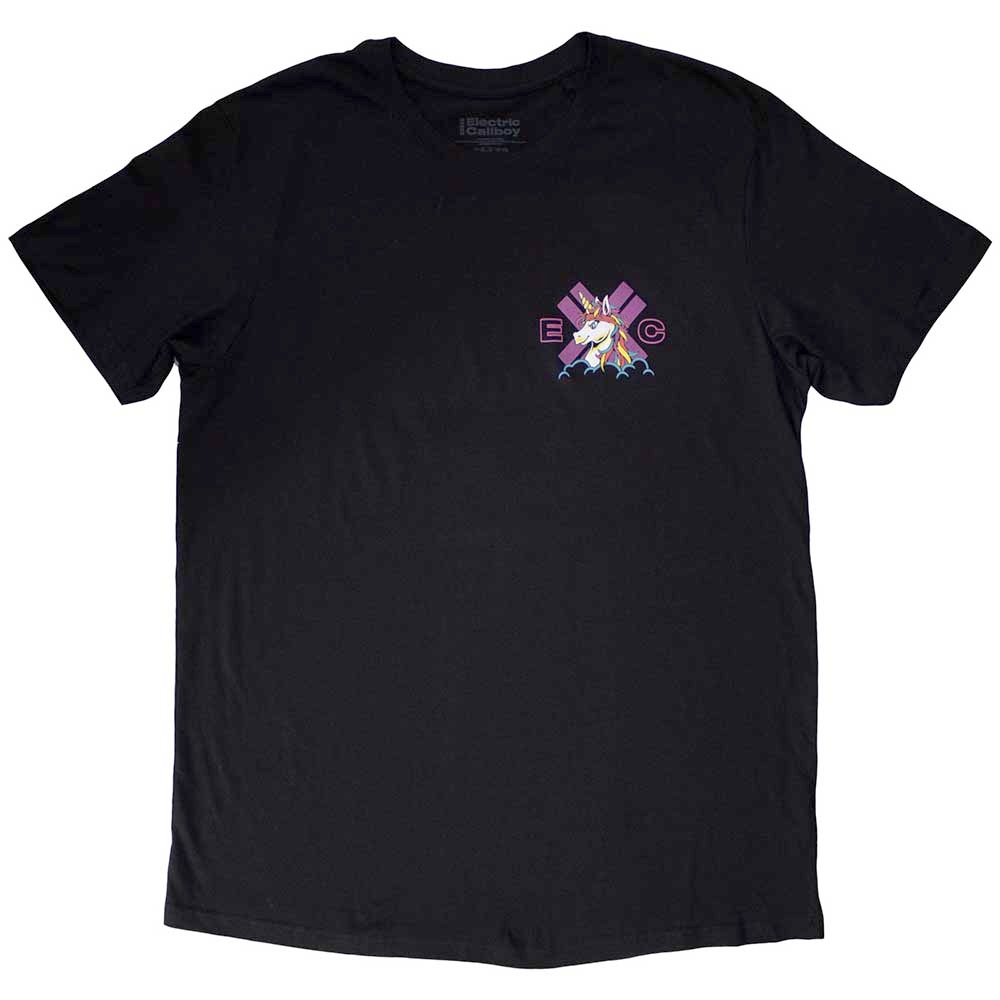 Electric Callboy - Spaceman Unicorn Mens Tshirt - Black